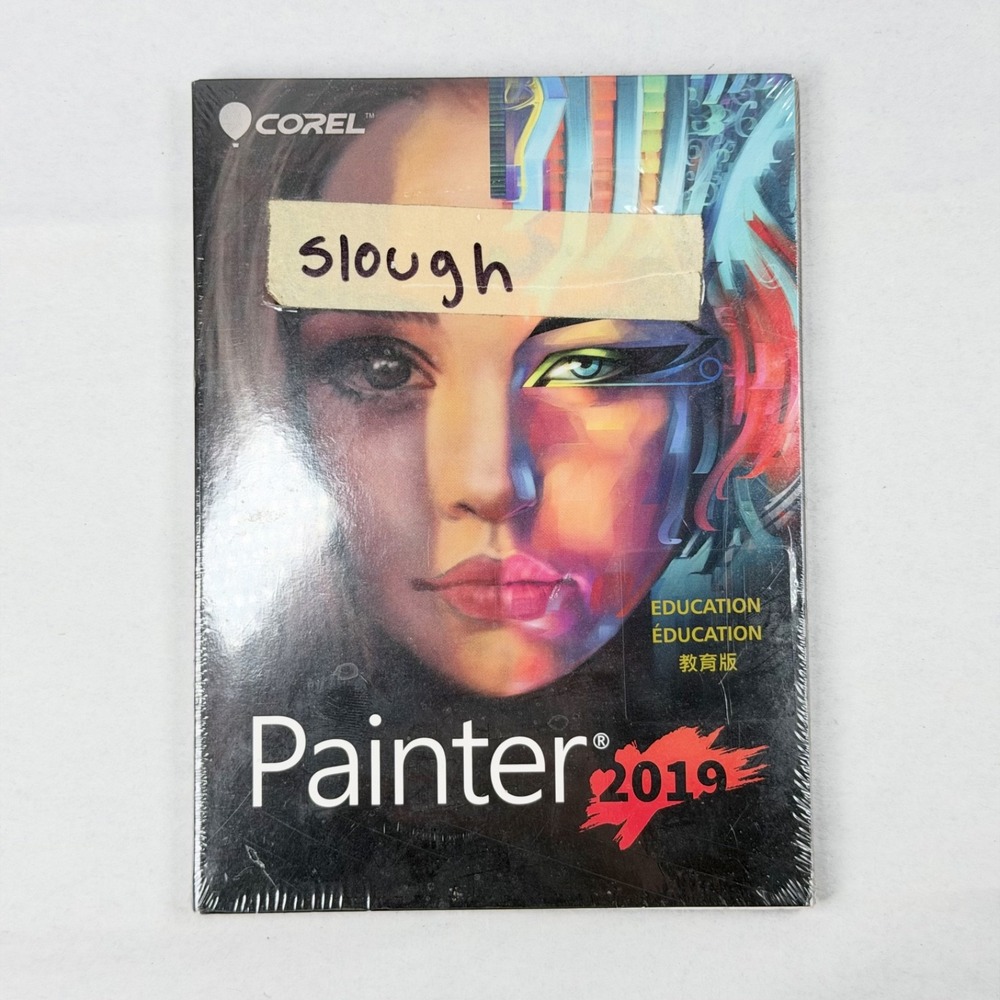 Rare Corel Painter 2019 - Windows 10 / MAC Digital Art Software / New / Sealed
